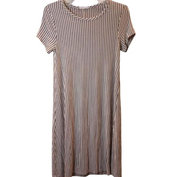 Forever Rose Couture striped dress size XL midi - Picture 1 of 2